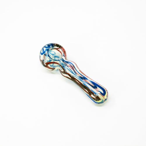 Blue & Red - Glass Pipe