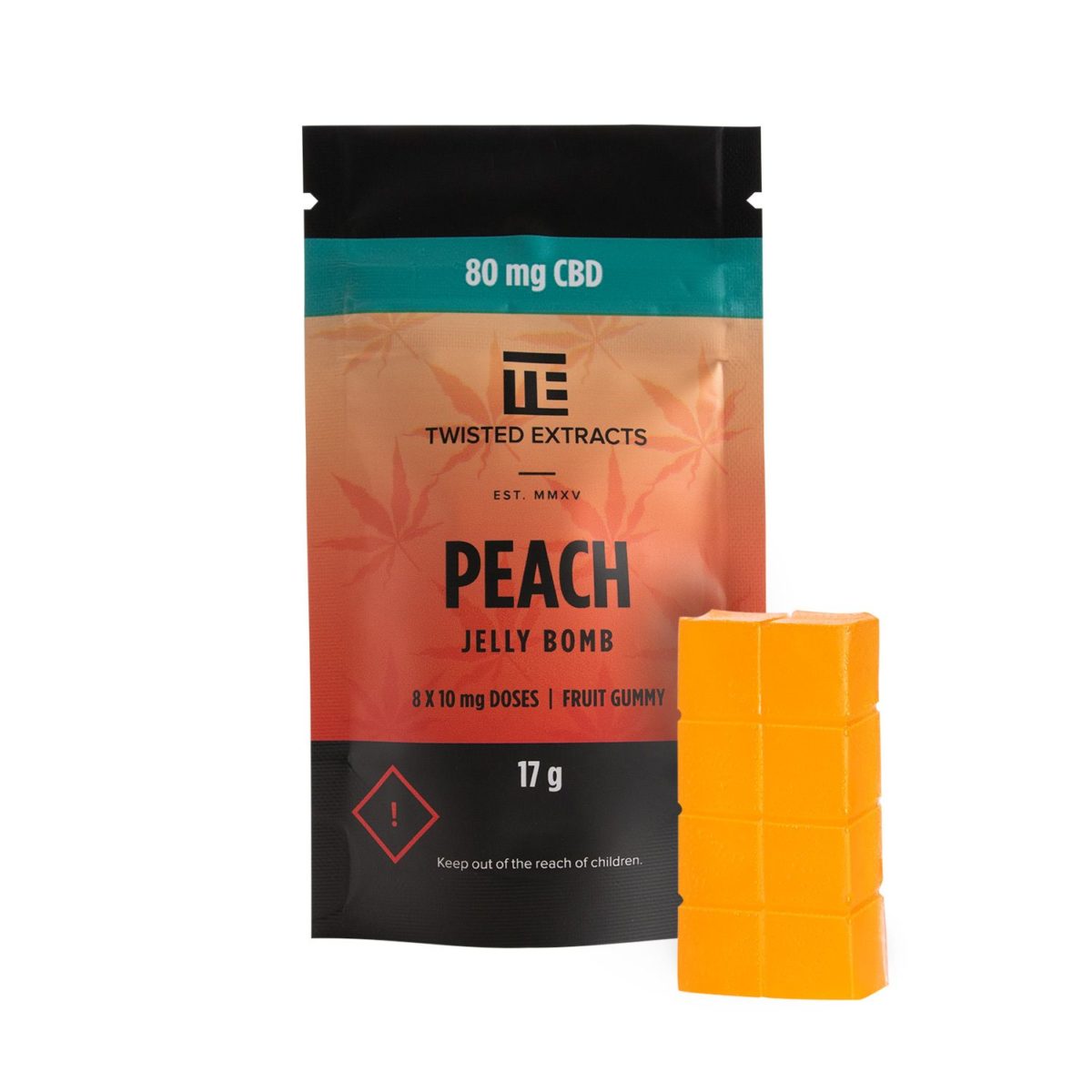 TWISTEDEXTRACTS peach | My Green Solution