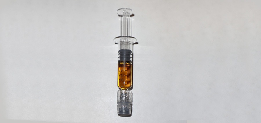 THC distillate syringe from the best online dispensary canada to order weed online.