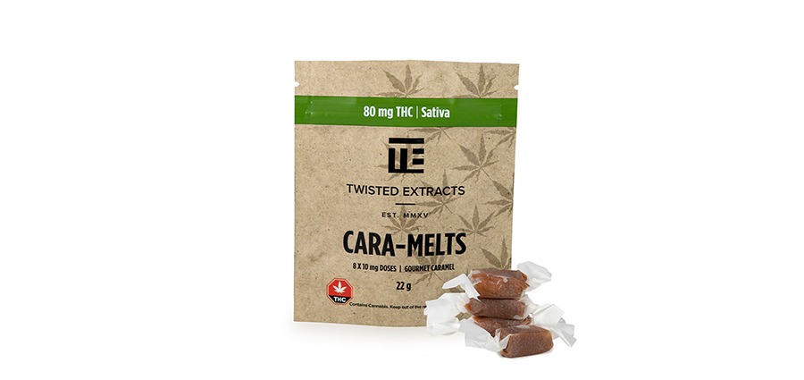 Twisted Extracts Cara-Melts. Buy weed gummies online.