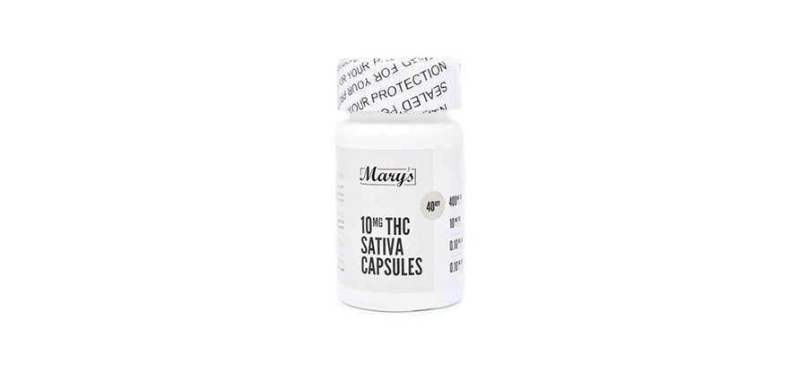 Mary’s THC Capsules (Sativa)
