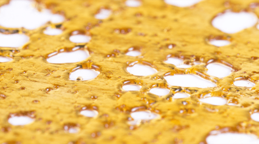 cannabis shatter close up | My Green Solution