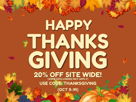 Brown Illustrated Thanksgiving Sale Store Facebook Post 464 x 346 | My Green Solution